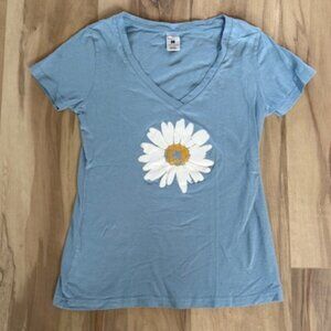 Cherryloom Daisy Flower Design T-Shirt
